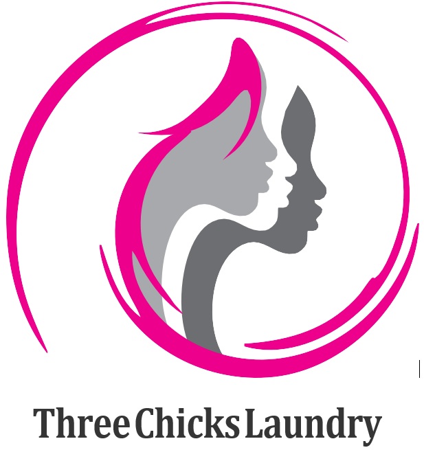 Three Chicks Laundry Logo
